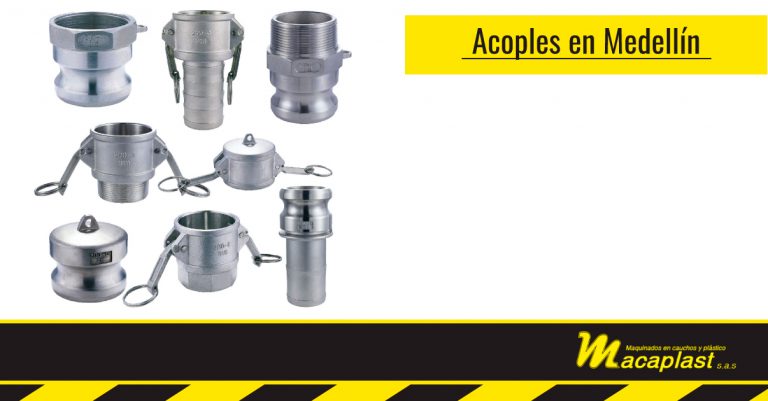 Acoples en Medellín para sus procesos industriales